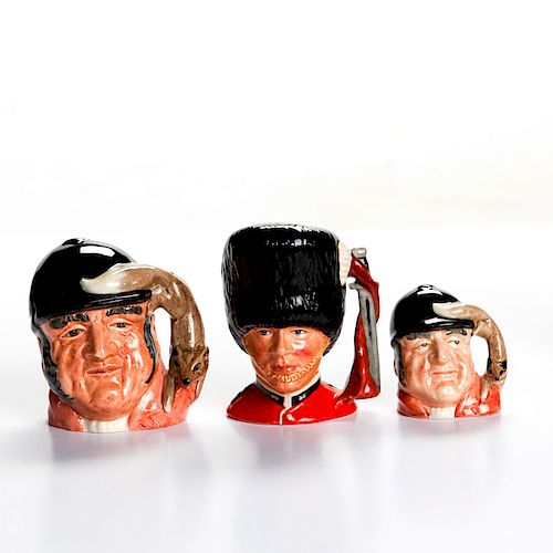 3 SMALL ROYAL DOULTON AND MINIATURE