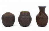 3 SMALL 'SIX NATIONS' POTTERY