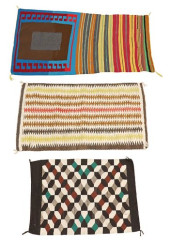 (3) SMALL SOUTHWEST WOVEN GEOM