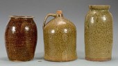 3 SOUTHERN ALKALINE GLAZED POT