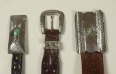 3 SOUTHWEST STERLING BUCKLE BE