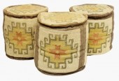 (3) SOUTHWEST STYLE KILIM ROUN