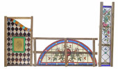 (3) SPANISH ARCHITECTURAL STAI