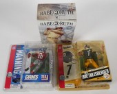 (3) SPORTS ACTION FIGURESThree