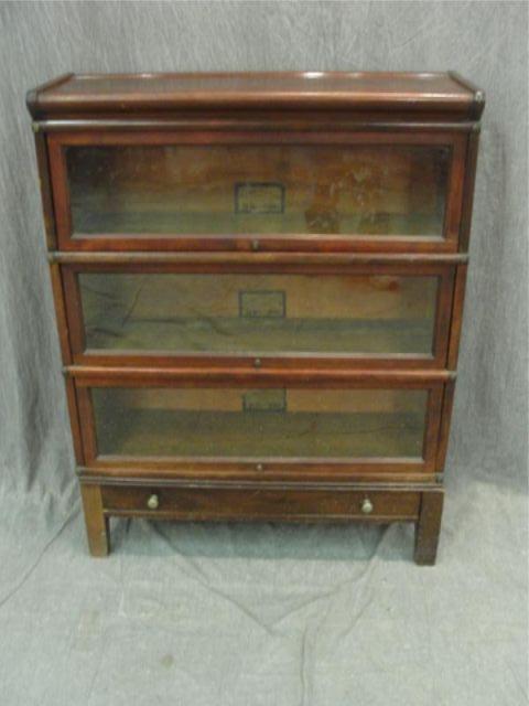 3 Stack Barristers Bookcase. With 1