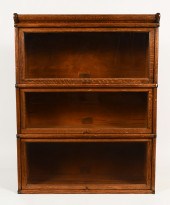 3 STACK QUARTERSAWN OAK BARRIS