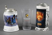 (3) STAR WARS STEINS/BEER GLAS