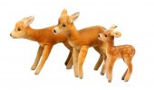 (3) Steiff deer, c/o fawn 1810