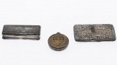 3 STERLING SILVER BOXES3 Sterl
