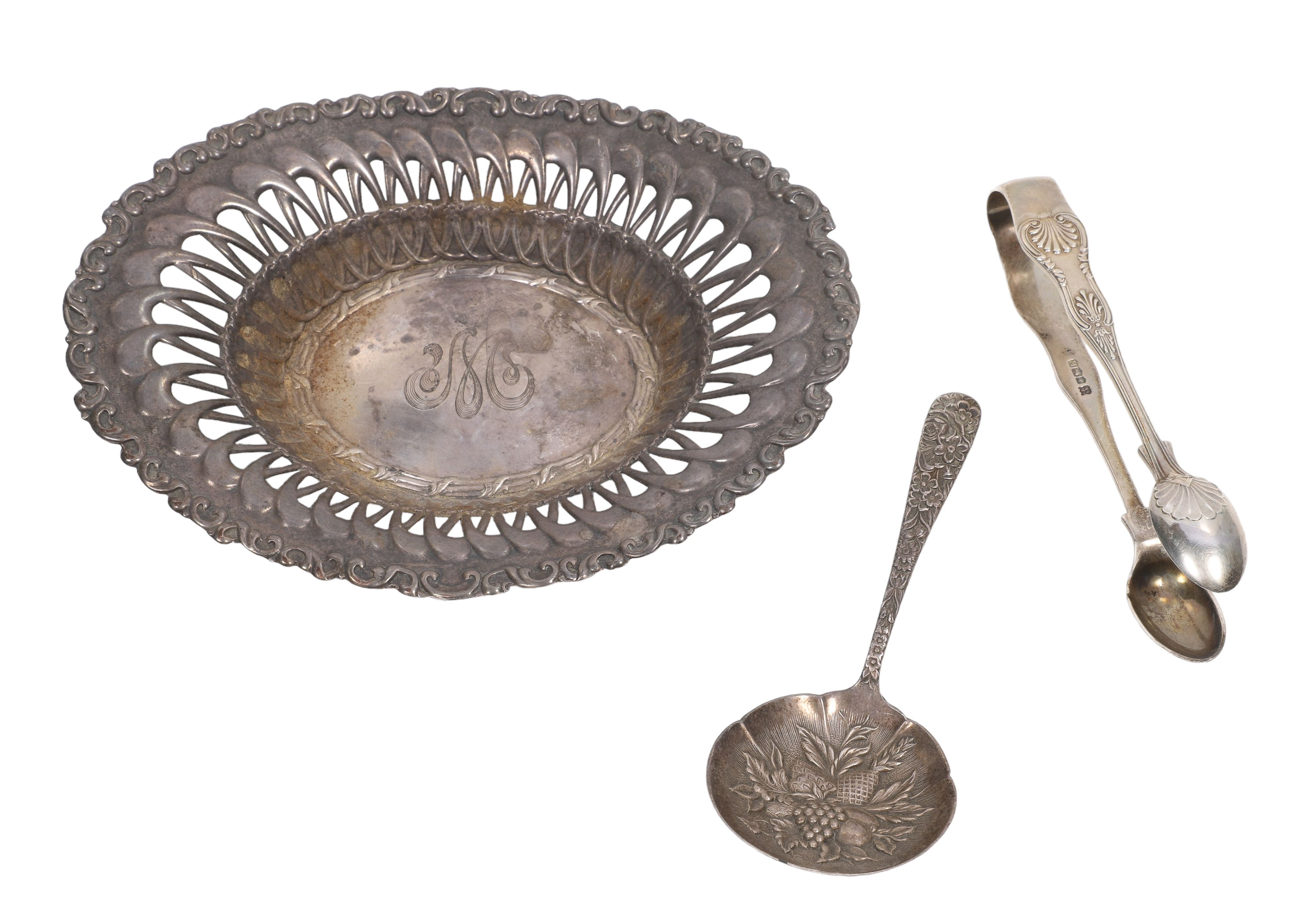 (3) Sterling silver items, 5.1