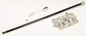 3 STERLING SILVER ITEMS, ENGLI
