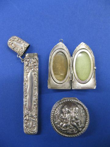 3 Sterling Silver Items;beehive