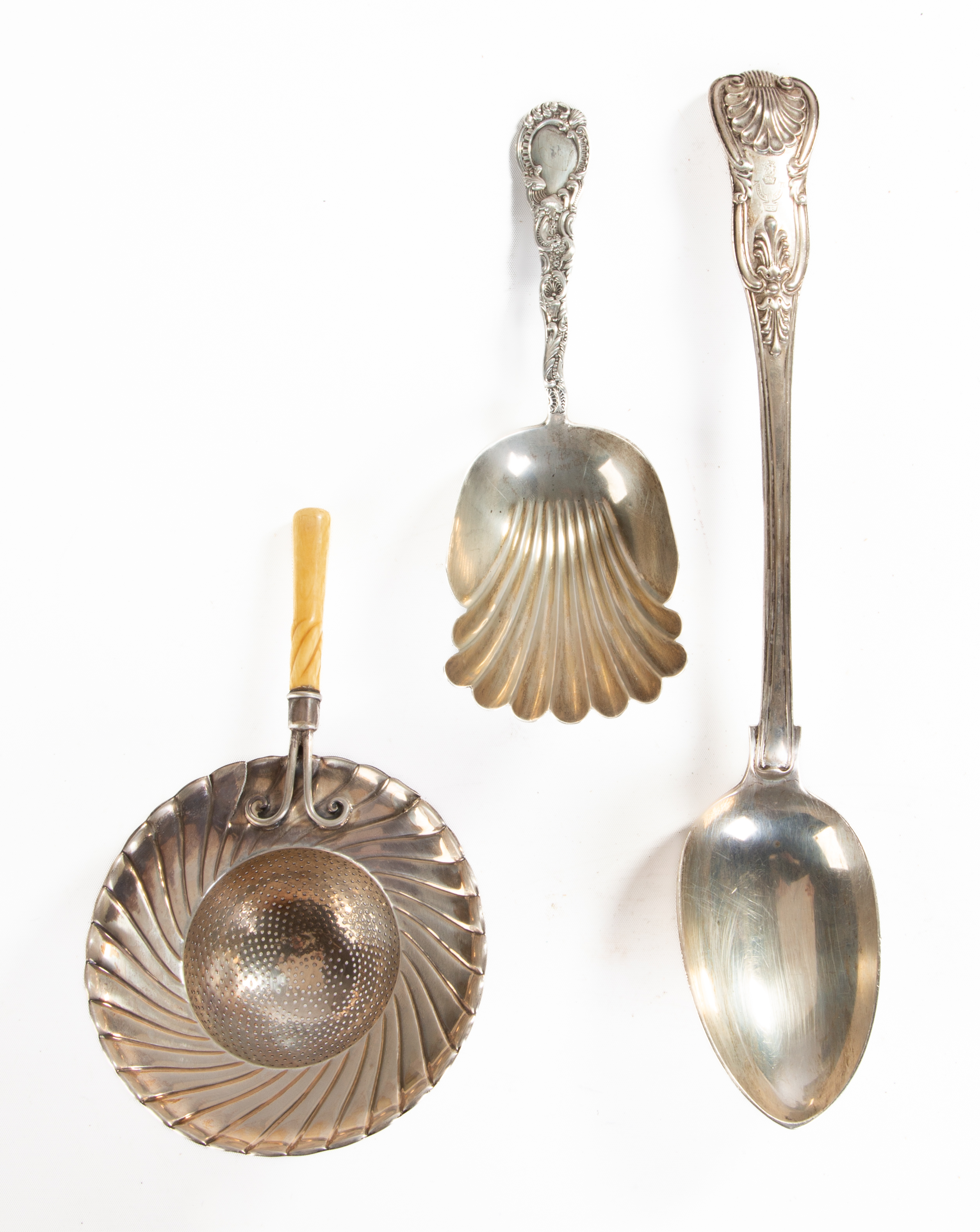 (3) STERLING SILVER SERVING
