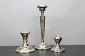 3 STERLING SILVER & WEIGHTED C