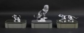 3 SWAROVSKI CRYSTAL FIGURINES