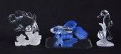 3 SWAROVSKI CRYSTAL FIGURINES: