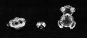 3 SWAROVSKI CRYSTAL FIGURINES3