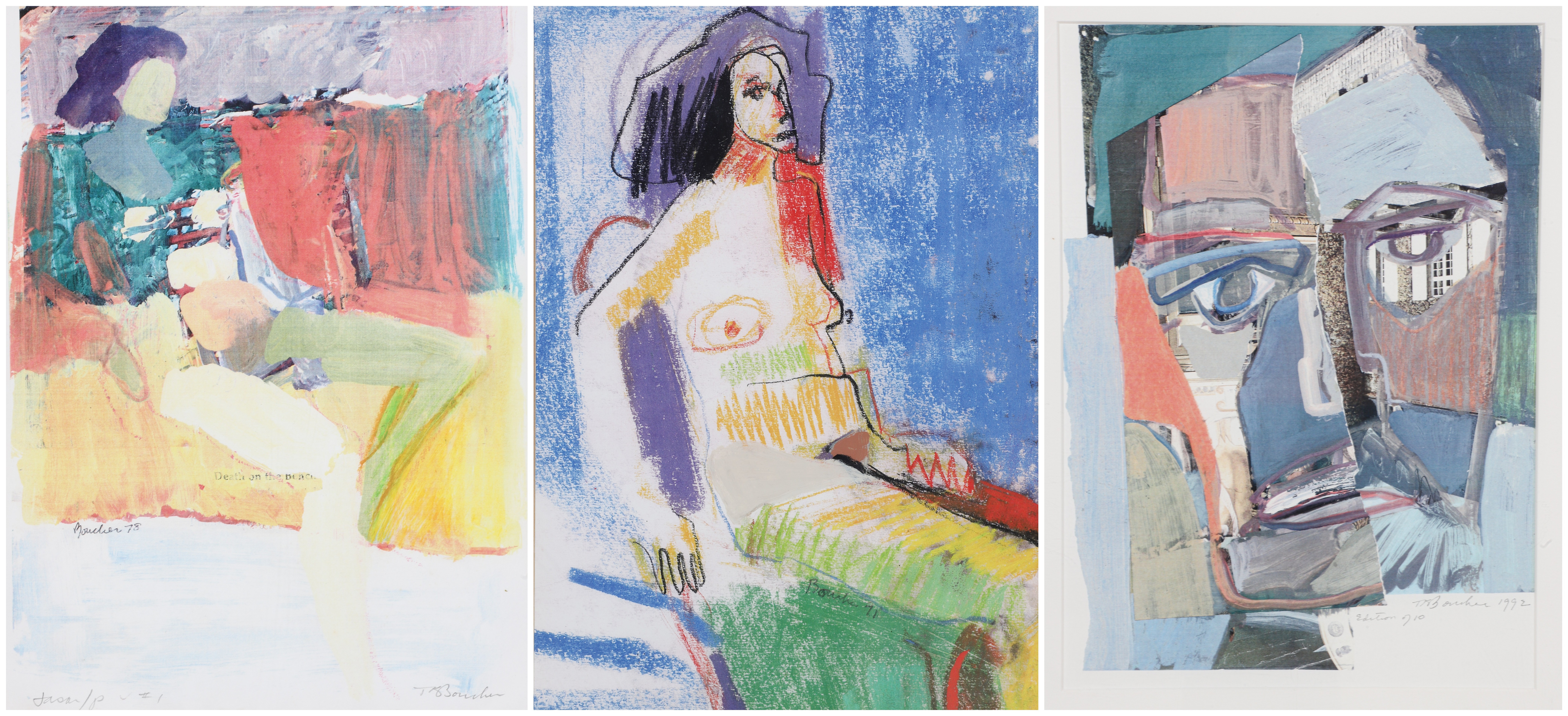(3) Tania Boucher framed
