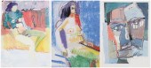 (3) Tania Boucher framed artwo
