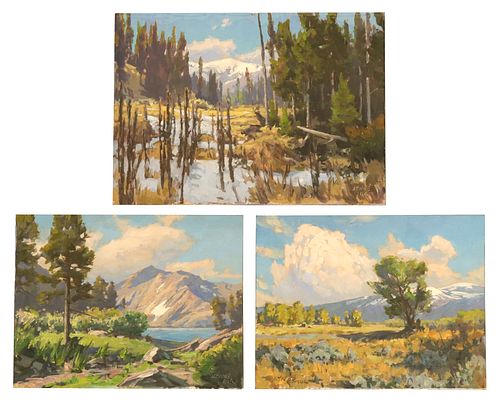 (3) TAYLOR LYNDE (B.1970) WESTERN
