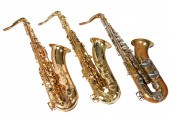 (3) Tenor saxophones, c/o Bues