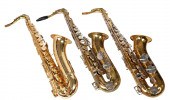 (3) Tenor saxophones, c/o Conn