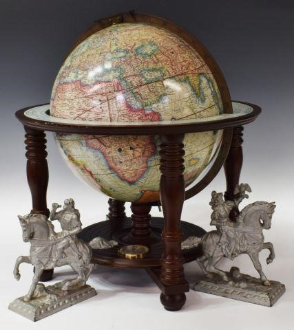 (3) TERRESTRIAL DESK GLOBE &