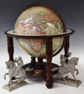 (3) TERRESTRIAL DESK GLOBE & E