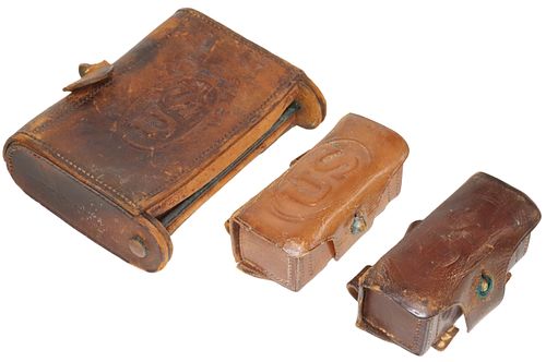 (3) TEXAS/U.S. CARTRIDGE BOX