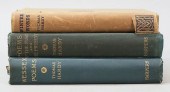 3 THOMAS HARDY FIRST EDITIONS