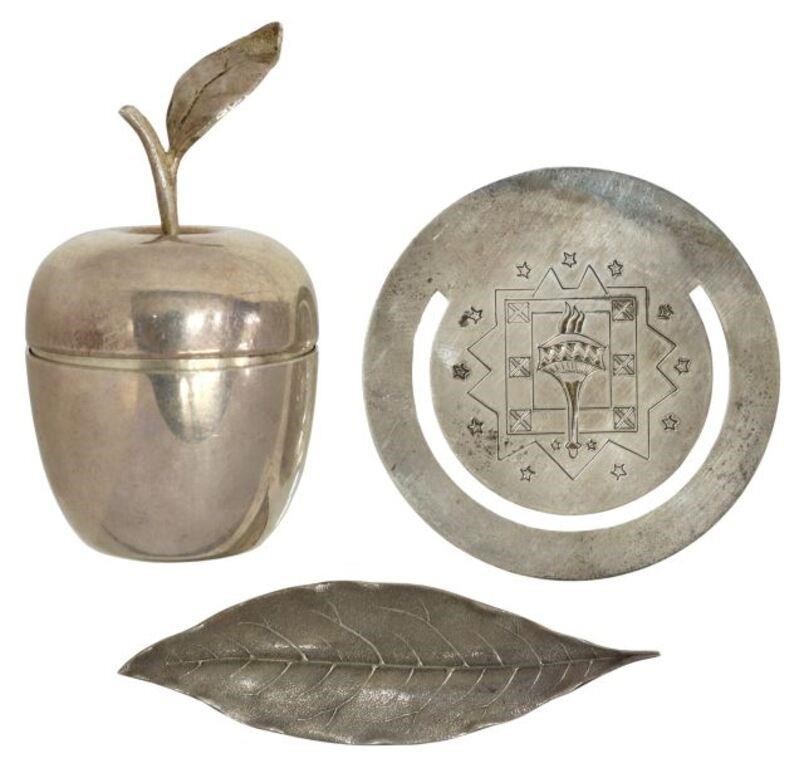 (3) TIFFANY & CO. STERLING APPLE