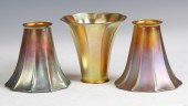 3 Tiffany Shades L & R sgn. LC