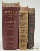 3 TN CITY DIRECTORIES, NASHVIL