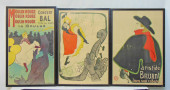 3 TOULOUSE-LAUTREC PRINTS, 196