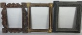 3 TRAMP ART FRAMES CA. 1880-19
