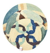 3 UGANDA HAND WOVEN STRAW TABL