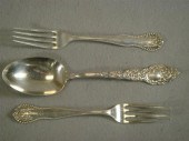 3 Unger Brothers sterling silv