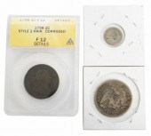 (3) U.S. COINS, 1798 CENT, 186