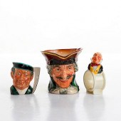 3 VARIOUS DOULTON CHARACTER JU