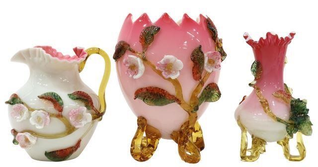 3) VICTORIAN CASED & APPLIED ART