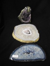 3 Viewing Stones or Slabs incl