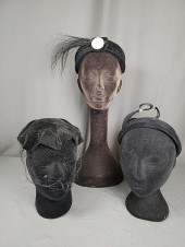3 vintage black velvet cocktai
