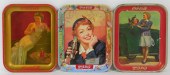3 VINTAGE COCA-COLA ADVERTISIN