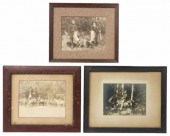 (3) VINTAGE FRAMED PHOTOS, HUN