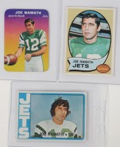 (3) VINTAGE JOE NAMATH FOOTBAL