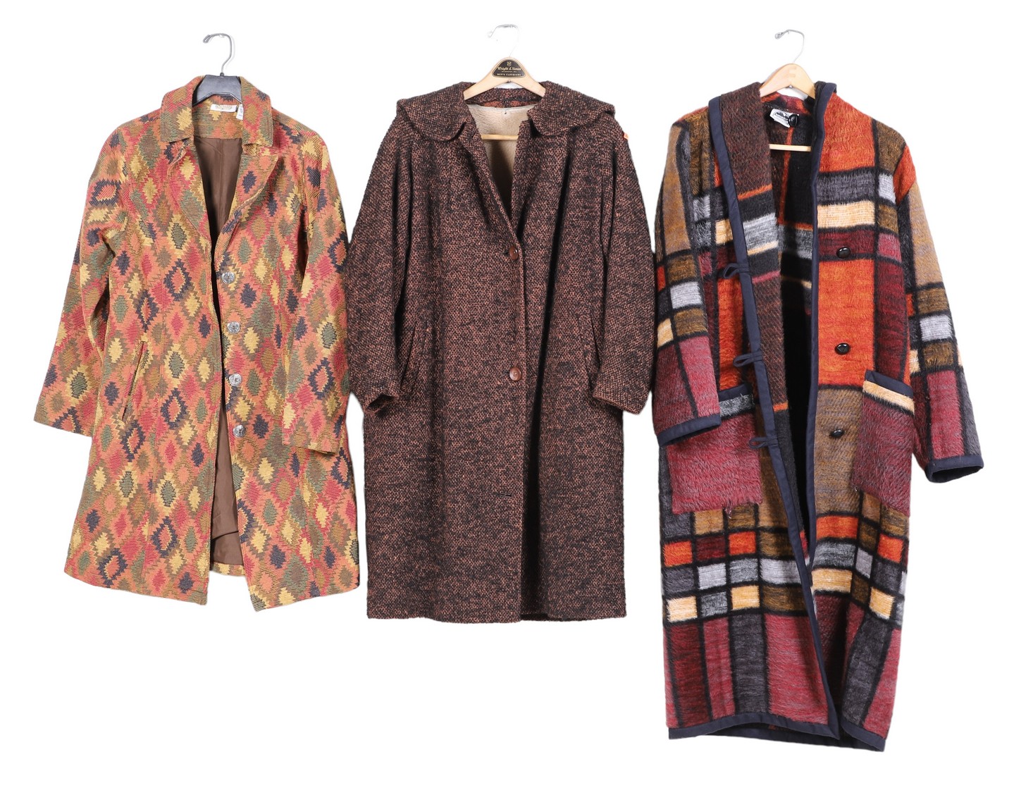 (3) Vintage ladies coats to include