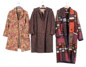 (3) Vintage ladies coats to in