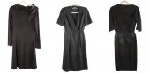 (3) Vintage ladies dresses, 50