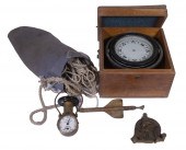 (3) VINTAGE MARINE NAVIGATION