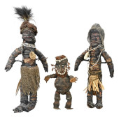3 VINTAGE PAPUA NEW GUINEA MEN